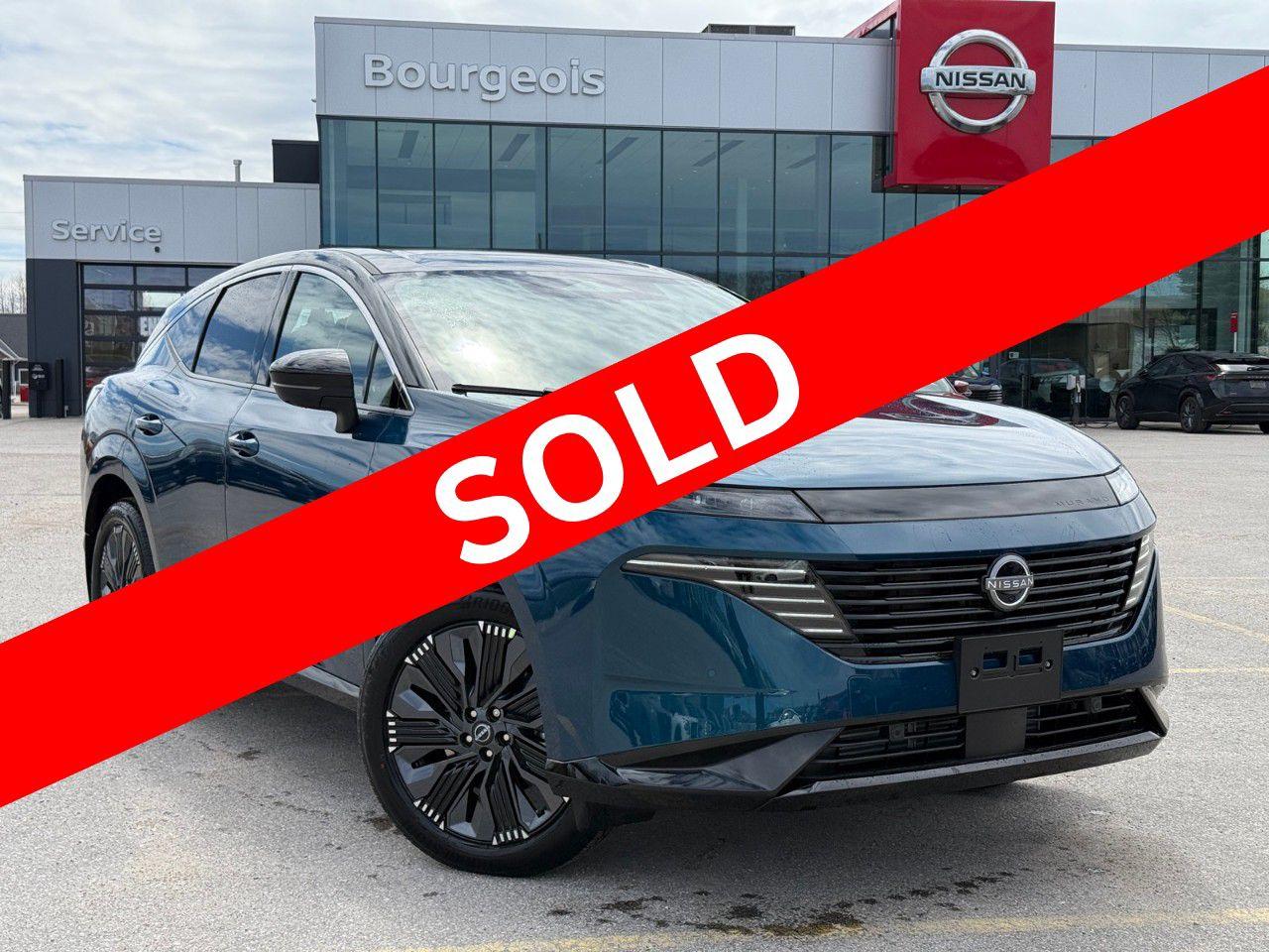 New 2025 Nissan Murano AWD PLATINUM for sale in Midland, ON