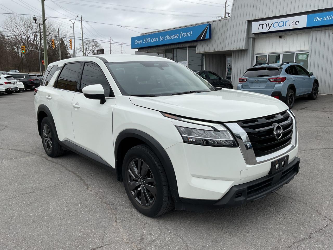 Used 2022 Nissan Pathfinder 3.5L S 4WD!!!   HEATED SEATS. BACKUP CAM. BLUETOOTH. A/C. CRUISE. PWR GROUP. PERFECT FOR THE WHOLE F for sale in Kingston, ON