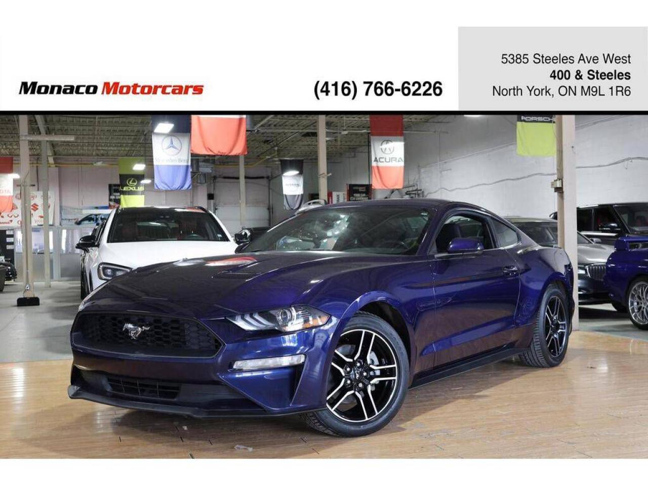 Used 2018 Ford Mustang EcoBoost M/T - NO ACCIDENT|CAMERA|PUSH START for sale in North York, ON