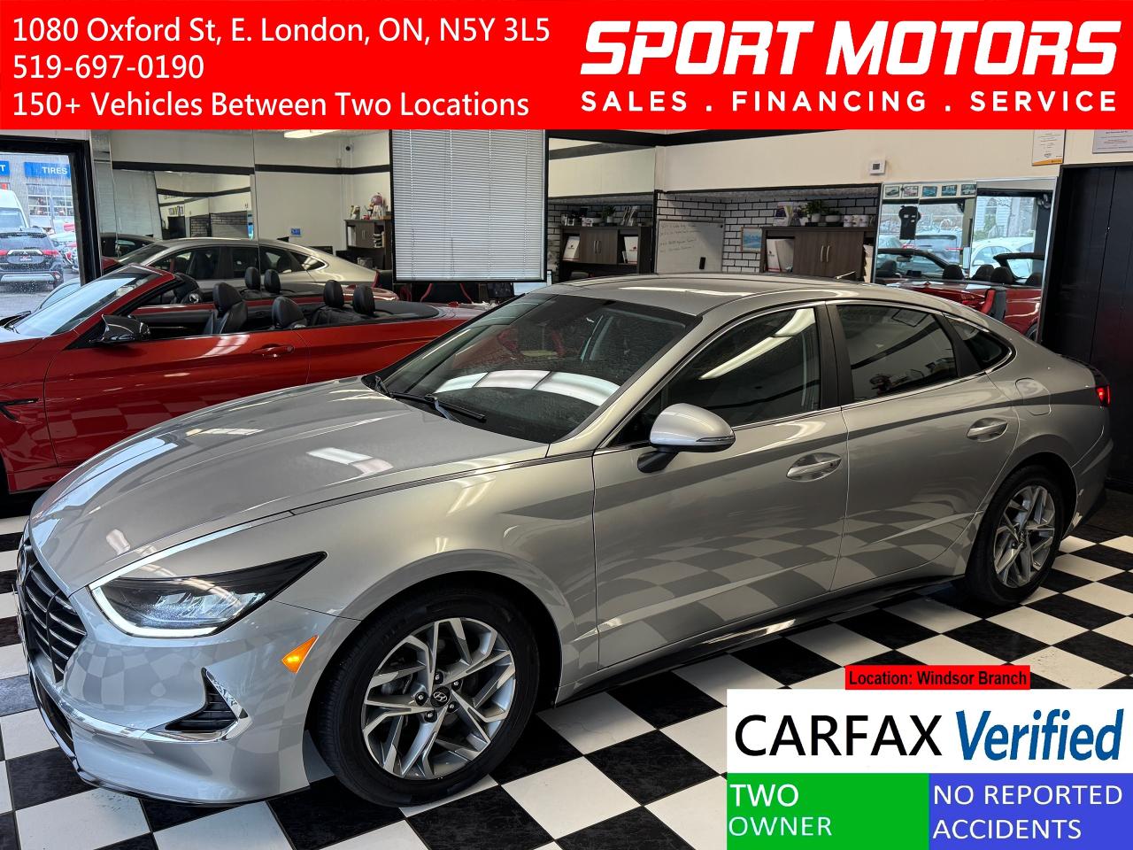 2021 Hyundai Sonata Preferred+Lane Keep+Adaptive Cruise+CLEAN CARFAX
