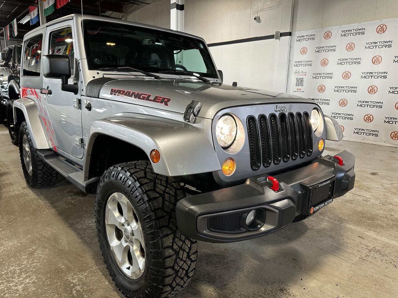 2014 Jeep Wrangler SAHARA | 2 DR | LEATHER HEATED SEATS - Photo #3