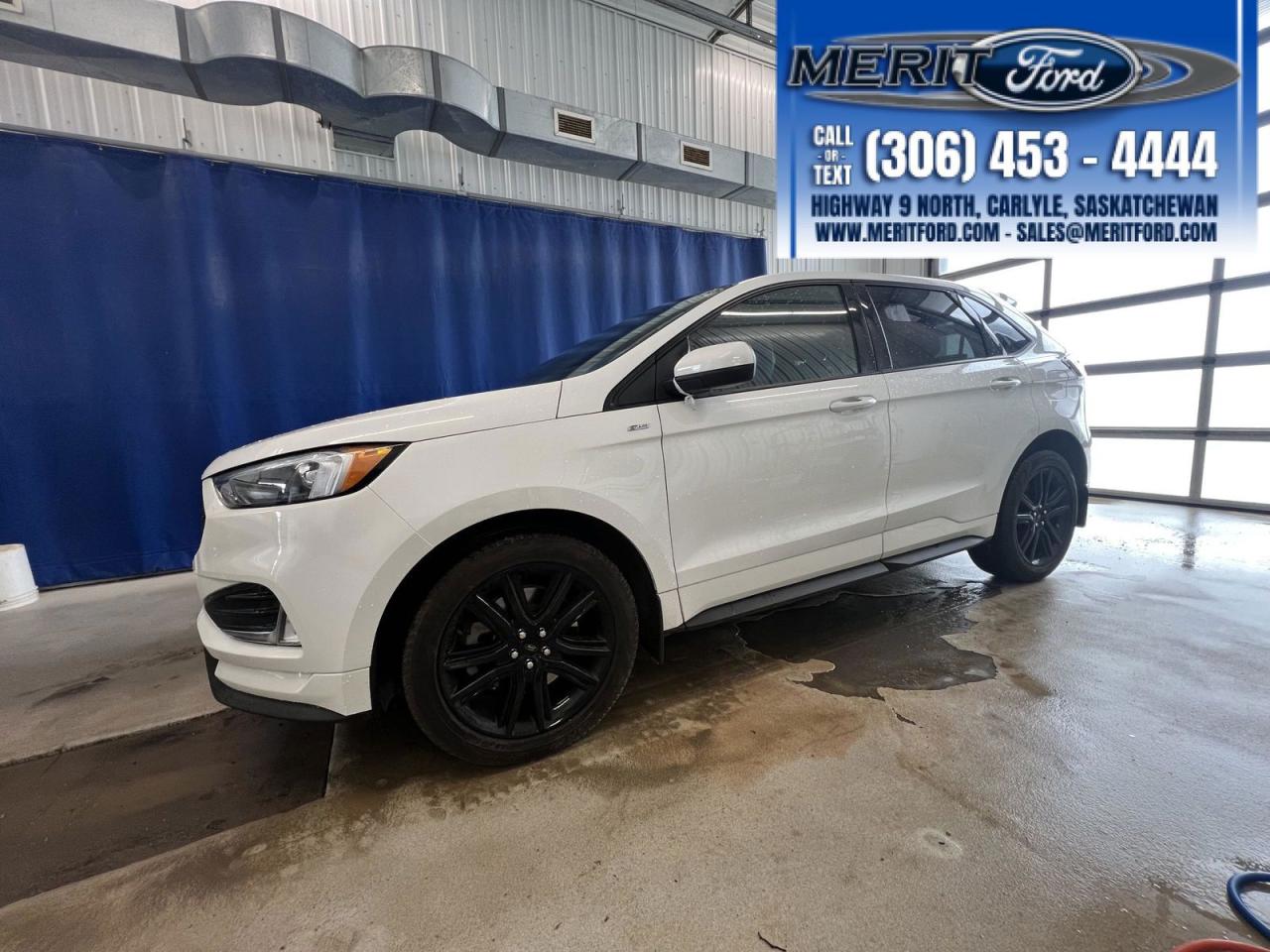 2022 Ford Edge ST-Line AWD with 2.0L I4 EcoBoost, heated front seats, heated steering wheel, remote start, SYNC 4 with 12 screen, Apple CarPlay, Android Auto, backup camera, and blind spot sensors. Bold styling meets everyday comfort in this tech-savvy SUV built for confident drives. Whether its a daily commute or weekend getaway, the Edge ST-Line is ready. Take it for a spin and see why it stands out.