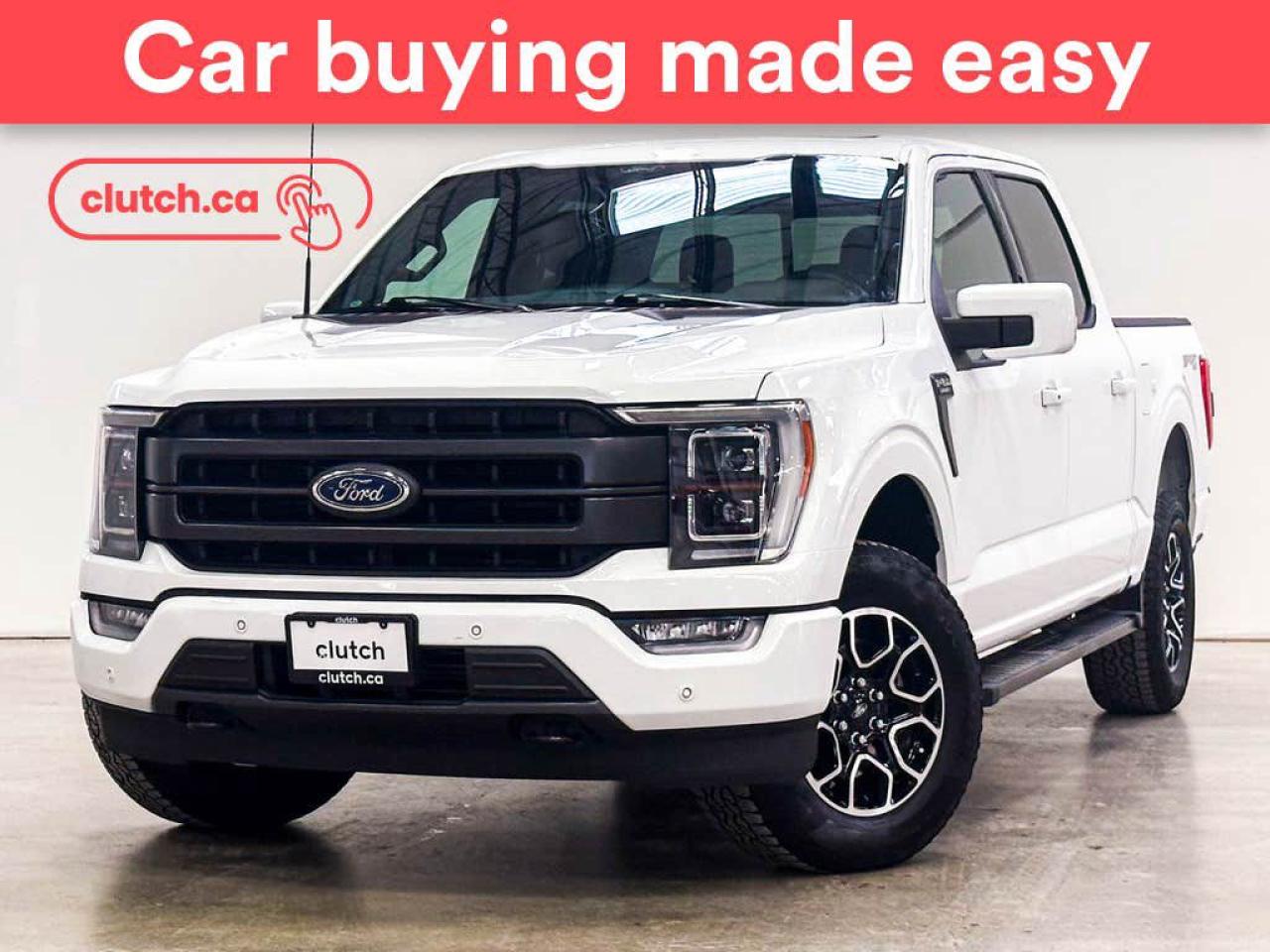 Used 2022 Ford F-150 Lariat SuperCrew 5 1/2 ft 4x4 w/ Apple CarPlay, Heated Front Seats, Rearview Cam for sale in Toronto, ON