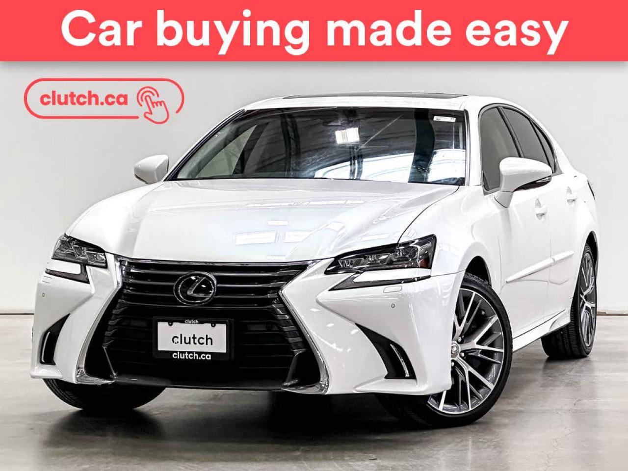Used 2018 Lexus GS 350 AWD w/ Executive Package w/ Apple CarPlay, Heated Front Seats, Rearview Cam for sale in Toronto, ON
