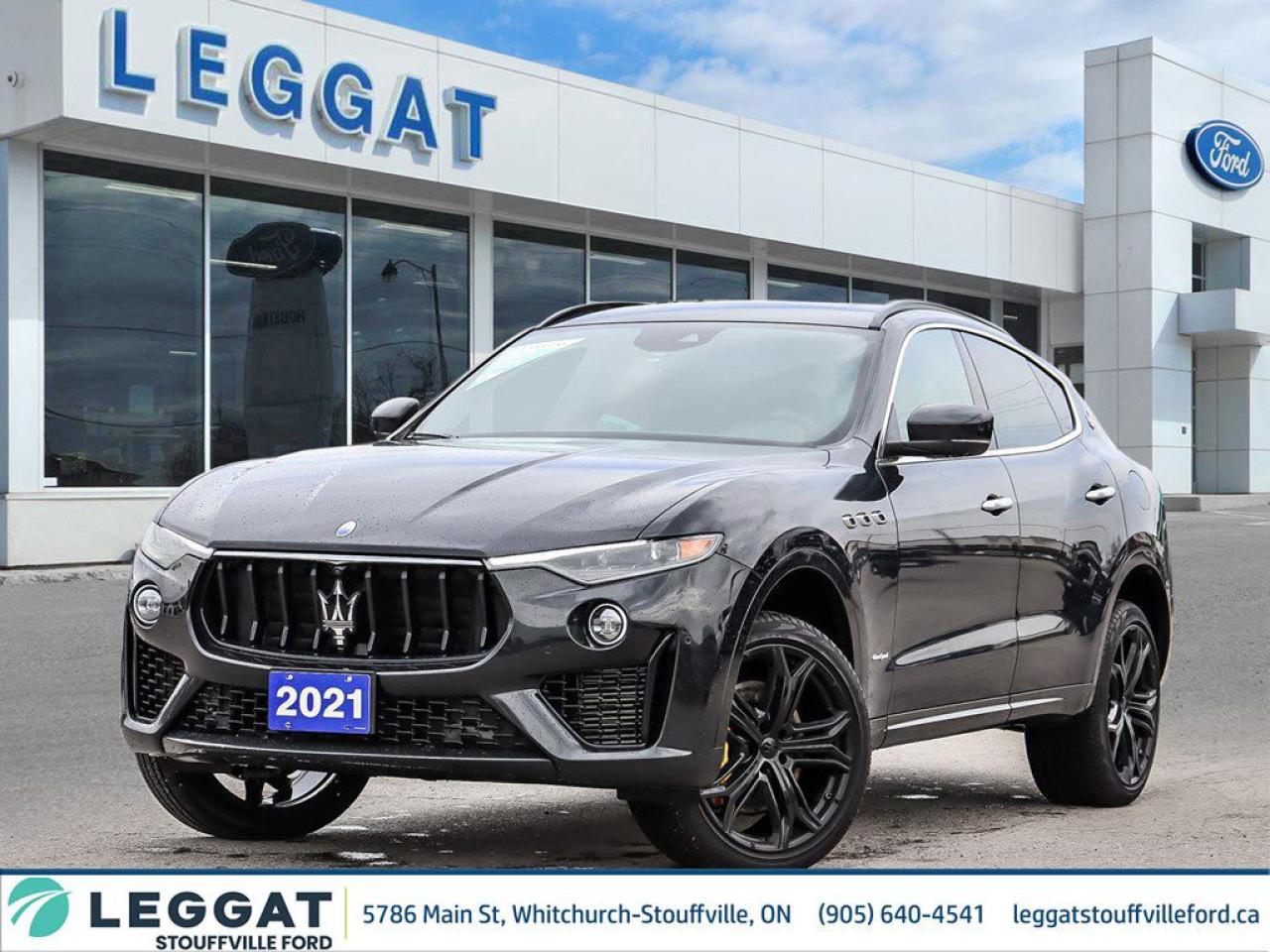 Used 2021 Maserati Levante S GranSport 3.0L | 424HP | MOONROOF | B&W SOUND for sale in Stouffville, ON