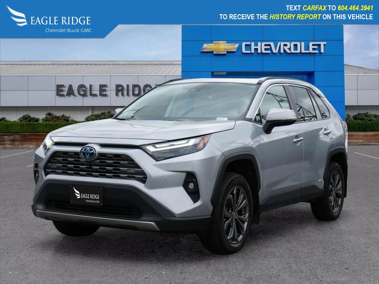 Used 2022 Toyota RAV4 Hybrid Limited Memory seat, Navigation System, Occupant sensing airbag, Power driver seat, Power moonroof, Power passenger seat, Power steering, Power windows, Remote keyless entry, SofTex Seat Trim, Speed control, for sale in Coquitlam, BC