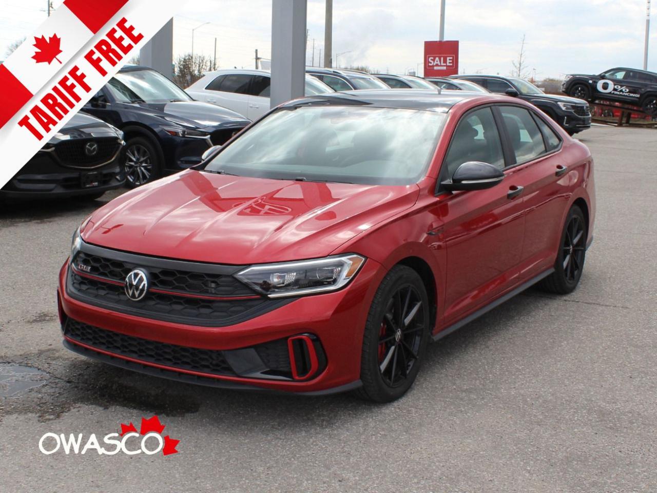 Used 2024 Volkswagen Jetta GLI 2.0L 40th Anniversary Black Edition! Great kms! for sale in Whitby, ON