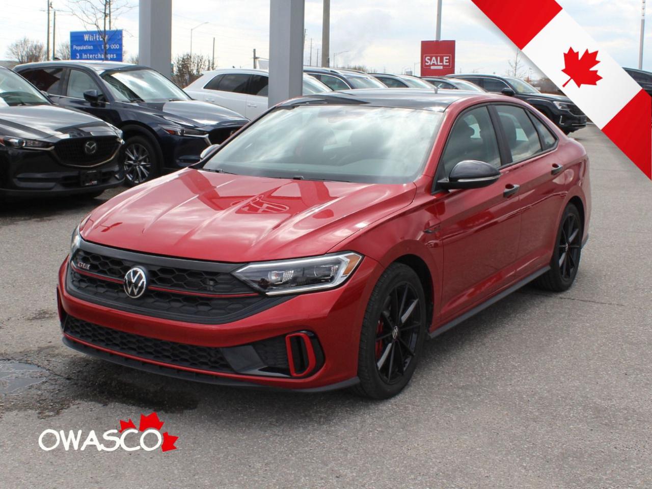 Used 2024 Volkswagen Jetta GLI 2.0L 40th Anniversary Black Edition! Great kms! for sale in Whitby, ON