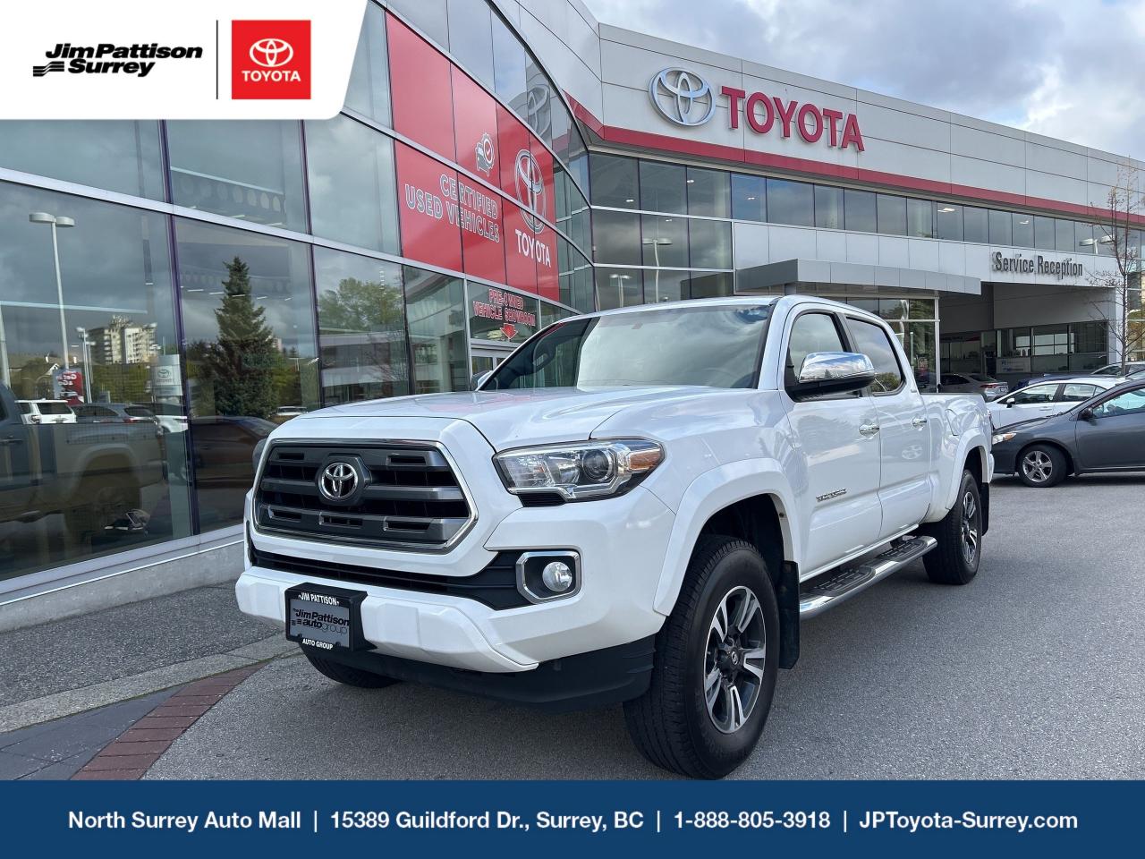 Used 2017 Toyota Tacoma 4x4 Double Cab V6 Limited 6A for sale in Surrey, BC