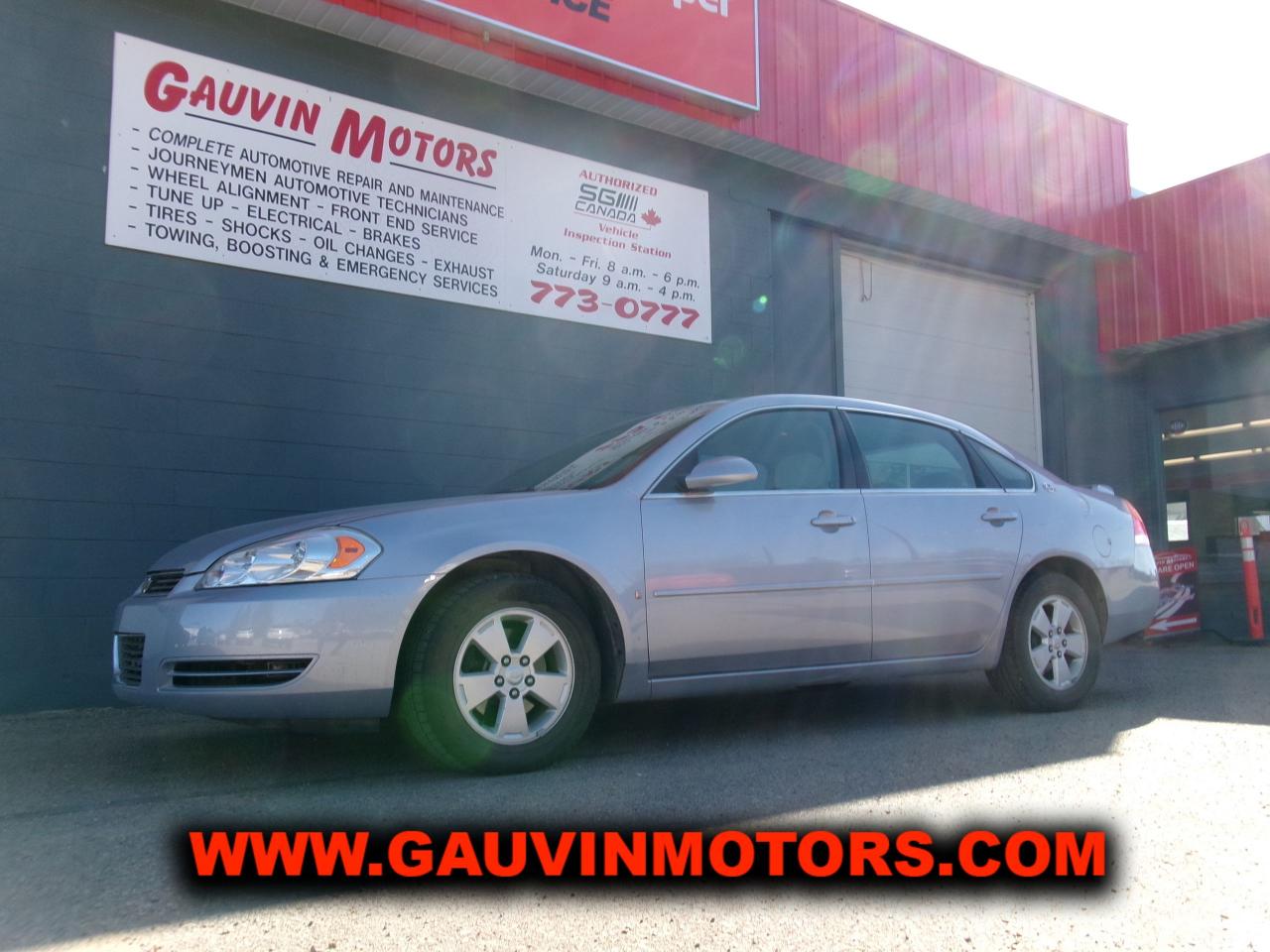 Used 2006 Chevrolet Impala LT V6, Loaded, Inspected & Serviced, Senior Driven for sale in Swift Current, SK
