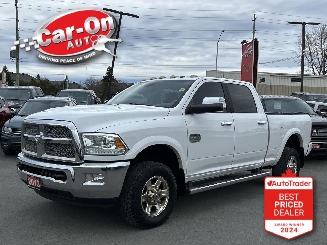Used 2013 RAM 2500 LONGHORN 4X4| 6.7L CUMMINS| LEATHER| SUNROOF| NAV for sale in Ottawa, ON