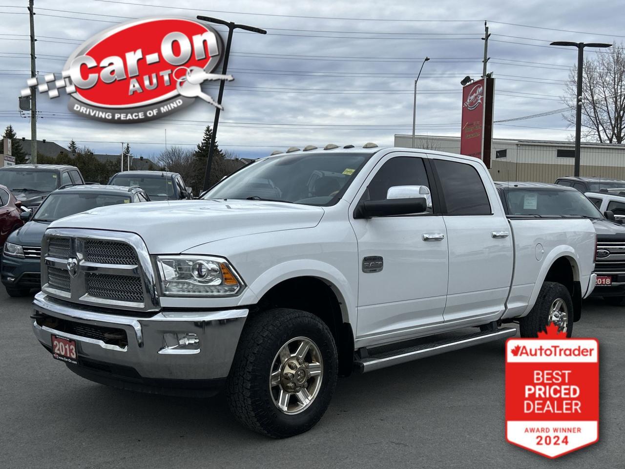 Used 2013 RAM 2500 LONGHORN 4X4| 6.7L CUMMINS| LEATHER| SUNROOF| NAV for sale in Ottawa, ON