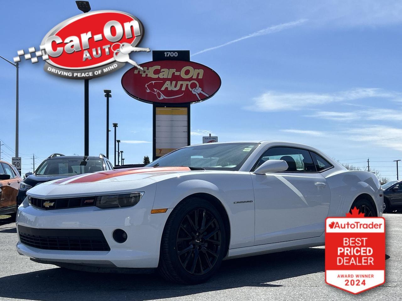 Used 2015 Chevrolet Camaro 2LT RS|ONLY 28,000KMS!|323HP|HTD LEATHER|REAR CAM for sale in Ottawa, ON