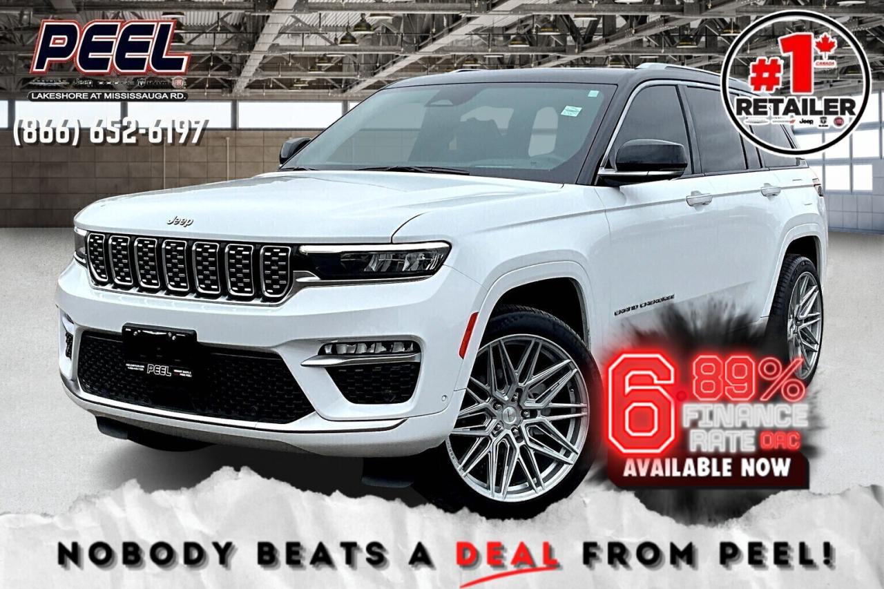 Used 2024 Jeep Grand Cherokee Summit Reserve | Vossen Wheels | 4X4 for sale in Mississauga, ON