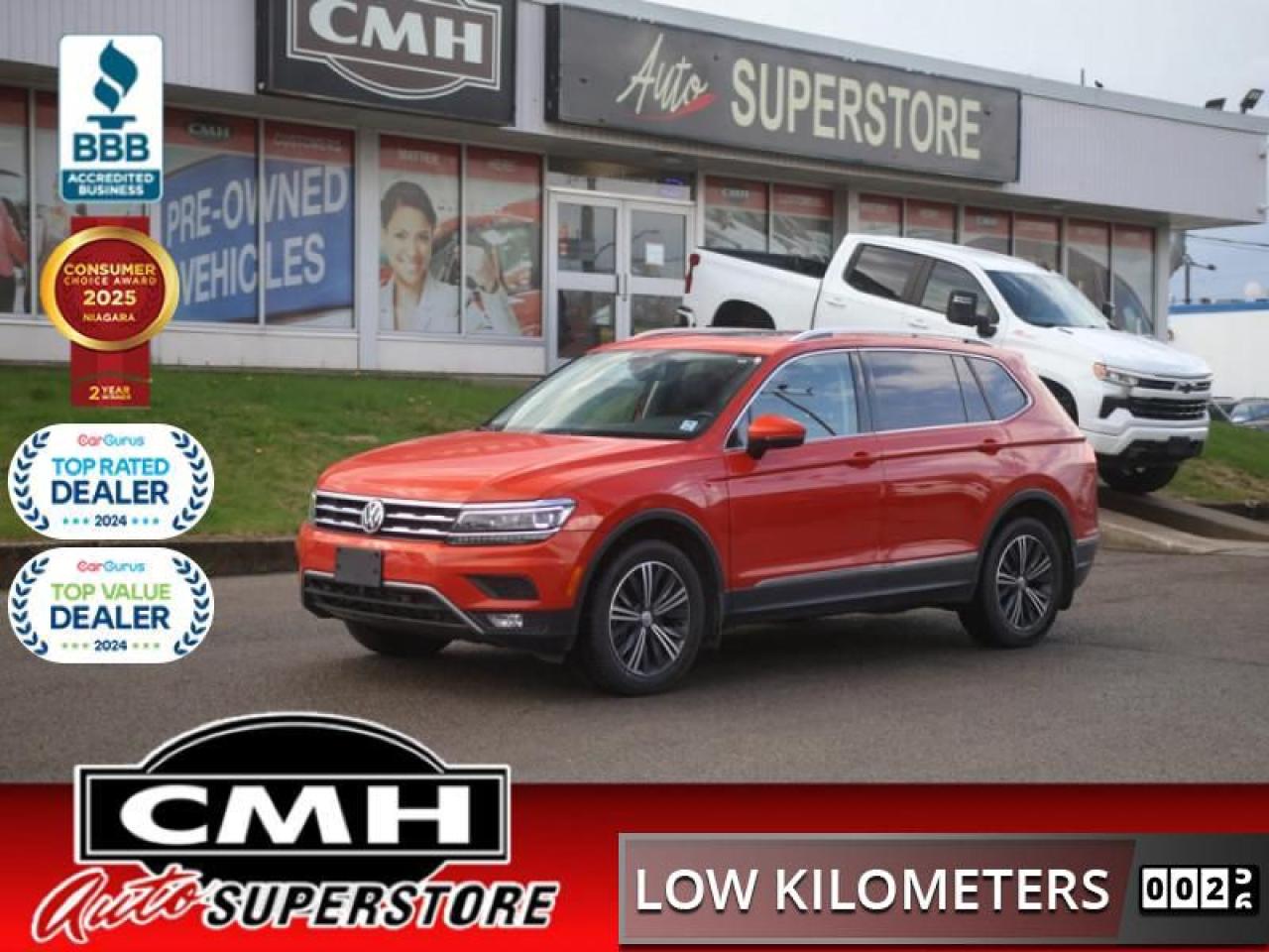 2018 Volkswagen Tiguan Highline 4MOTION  **PANO ROOF**