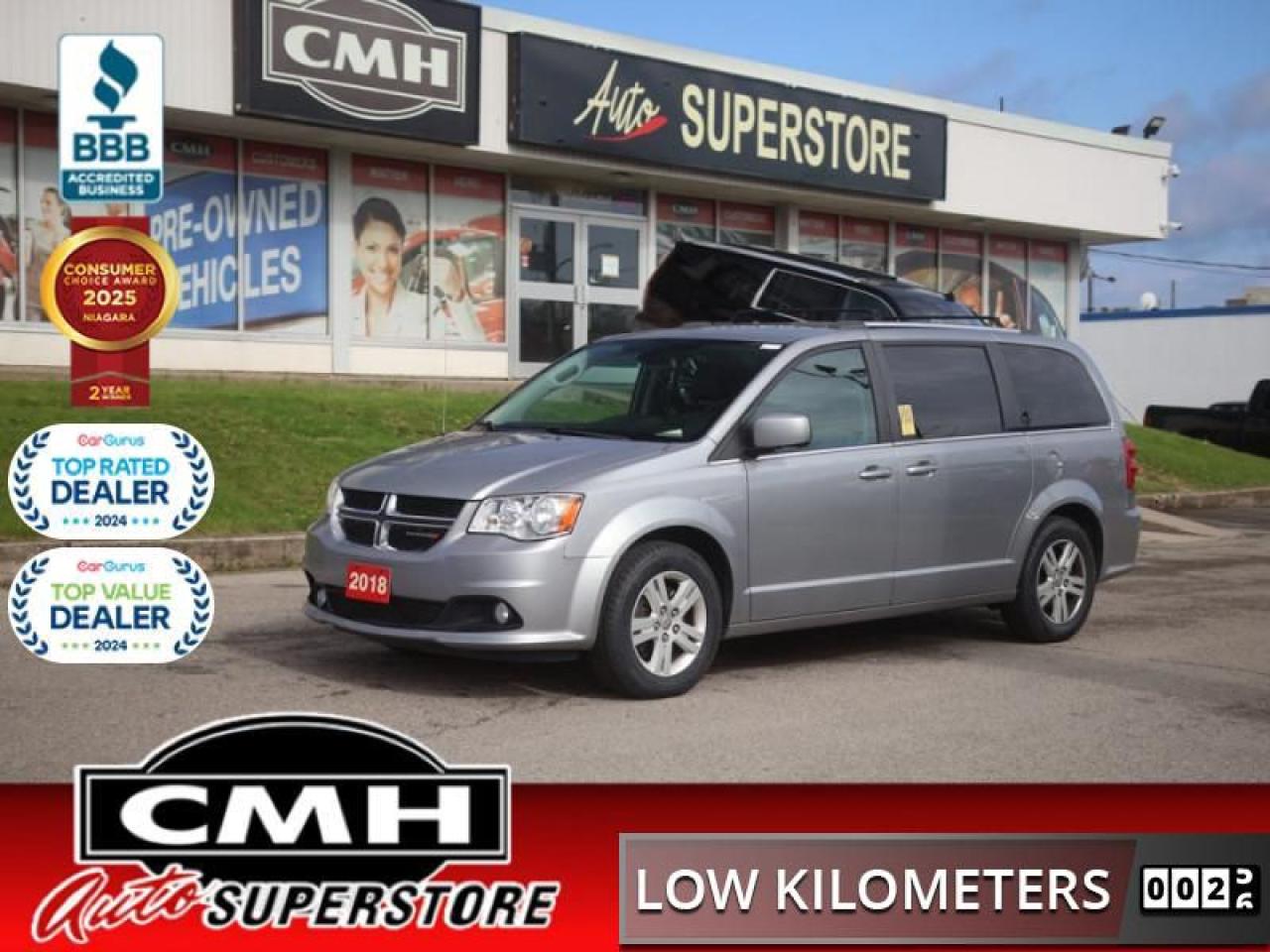 Used 2018 Dodge Grand Caravan Crew Plus  **PWR SLIDERS** for sale in St. Catharines, ON