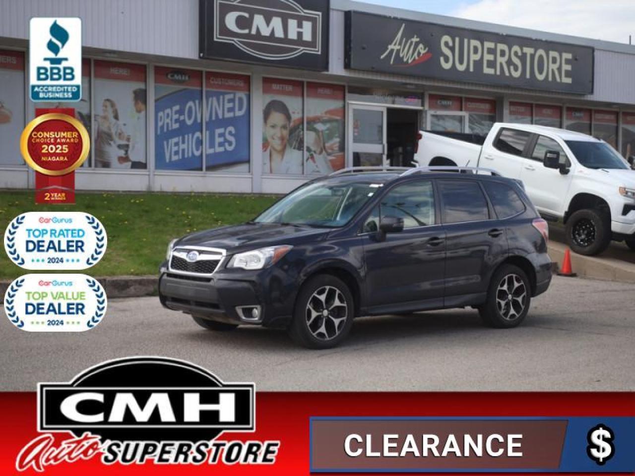 Used 2014 Subaru Forester 2.0XT Touring  **LEATHER - SUNROOF** for sale in St. Catharines, ON