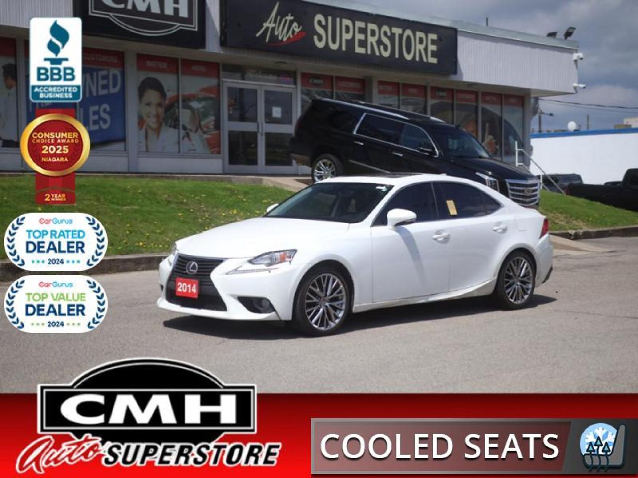Used 2014 Lexus IS 250 250  **SUNROOF - BLIND SPOT - HTD SW** for sale in St. Catharines, ON