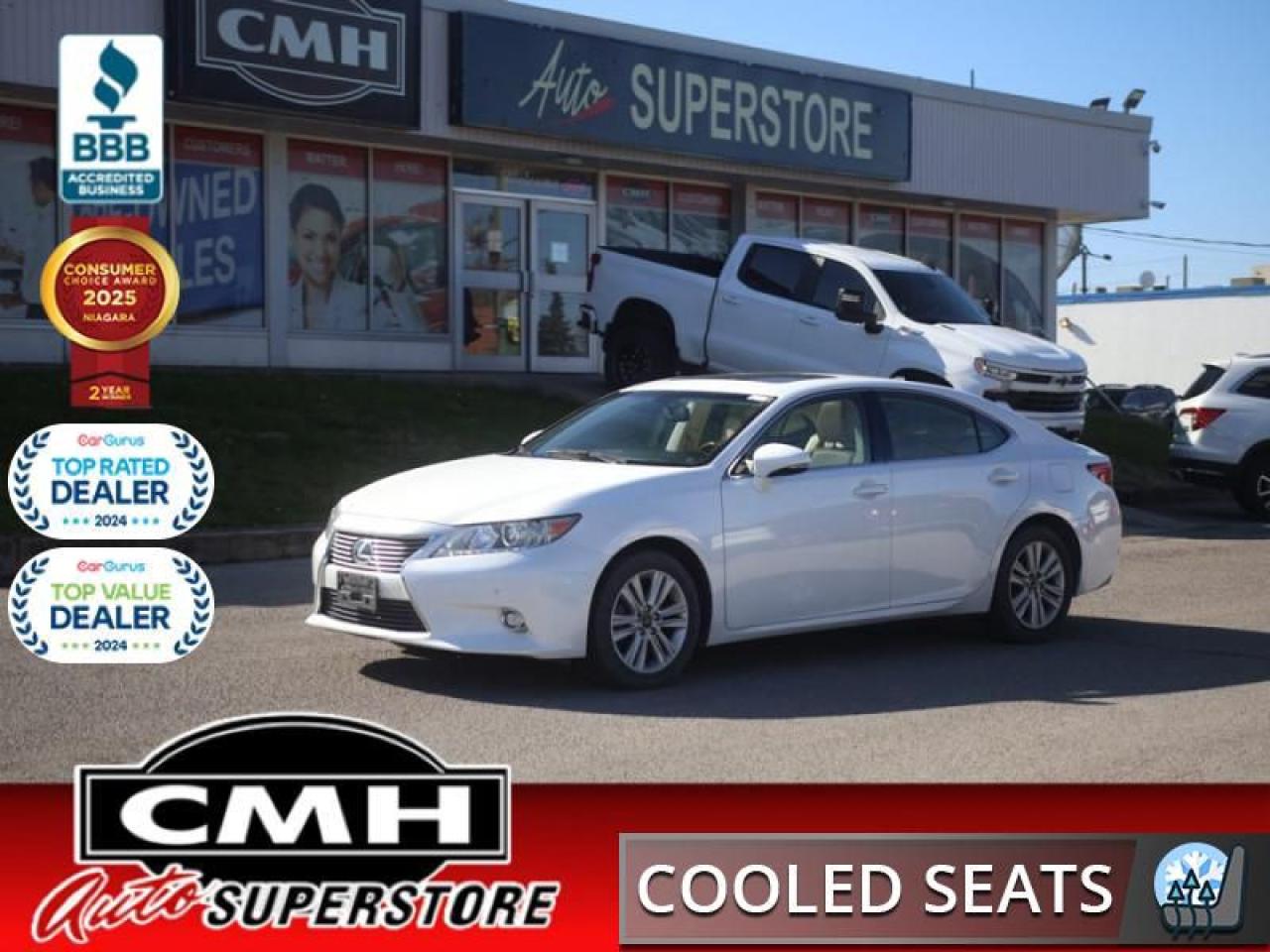 Used 2015 Lexus ES 350  **SUNROOF - BEIGE LEATHER** for sale in St. Catharines, ON