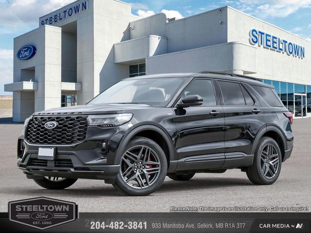 New 2025 Ford Explorer ST-Line  - BlueCruise -  Navigation for sale in Selkirk, MB