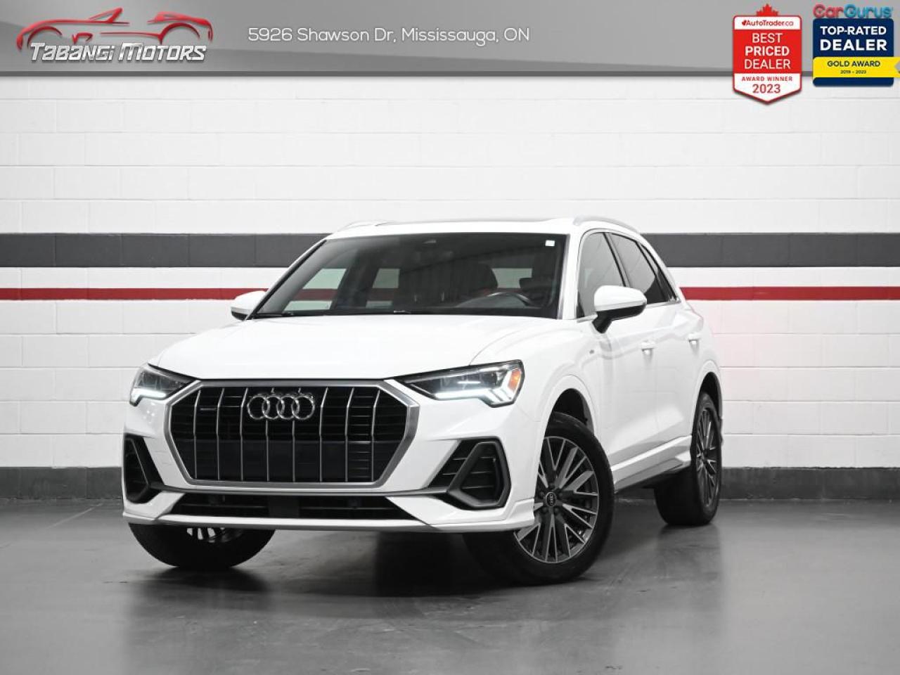 Used 2022 Audi Q3 Progressiv  S-Line No Accident Brown Leather Ambient Light Digital Dash Panoramic Roof for sale in Mississauga, ON
