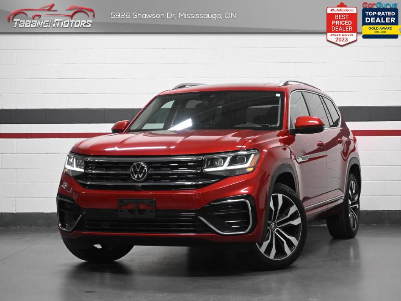 Used 2021 Volkswagen Atlas Execline  R-Line Fender 360CAM Navigation Panoramic Roof Remote Start for sale in Mississauga, ON