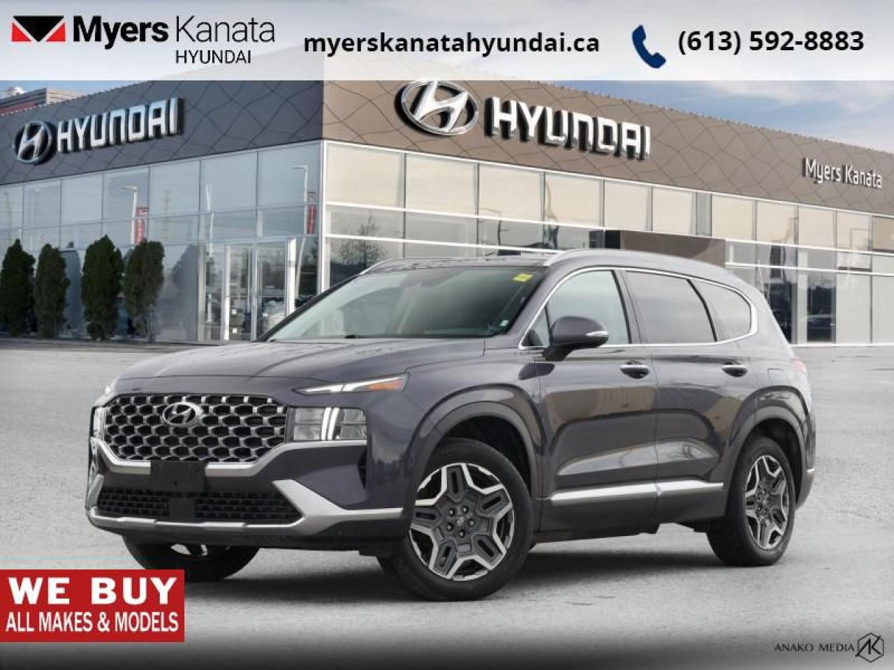 Used 2022 Hyundai Santa Fe Hybrid Luxury AWD  - Cooled Seats for sale in Kanata, ON