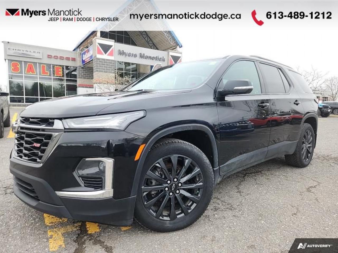 Used 2023 Chevrolet Traverse RS  - Leather Seats -  Premium Audio for sale in Ottawa, ON