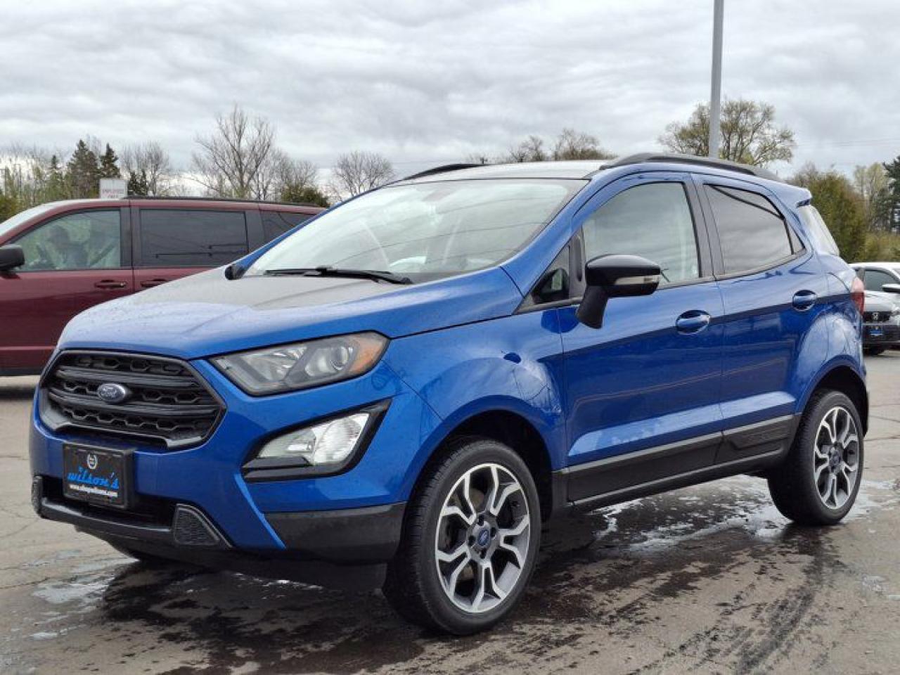 Used 2020 Ford EcoSport SES 4WD | Split Leather | Sunroof | Nav | Apple CarPlay & Android Auto | Heated Seats & More ! for sale in Guelph, ON