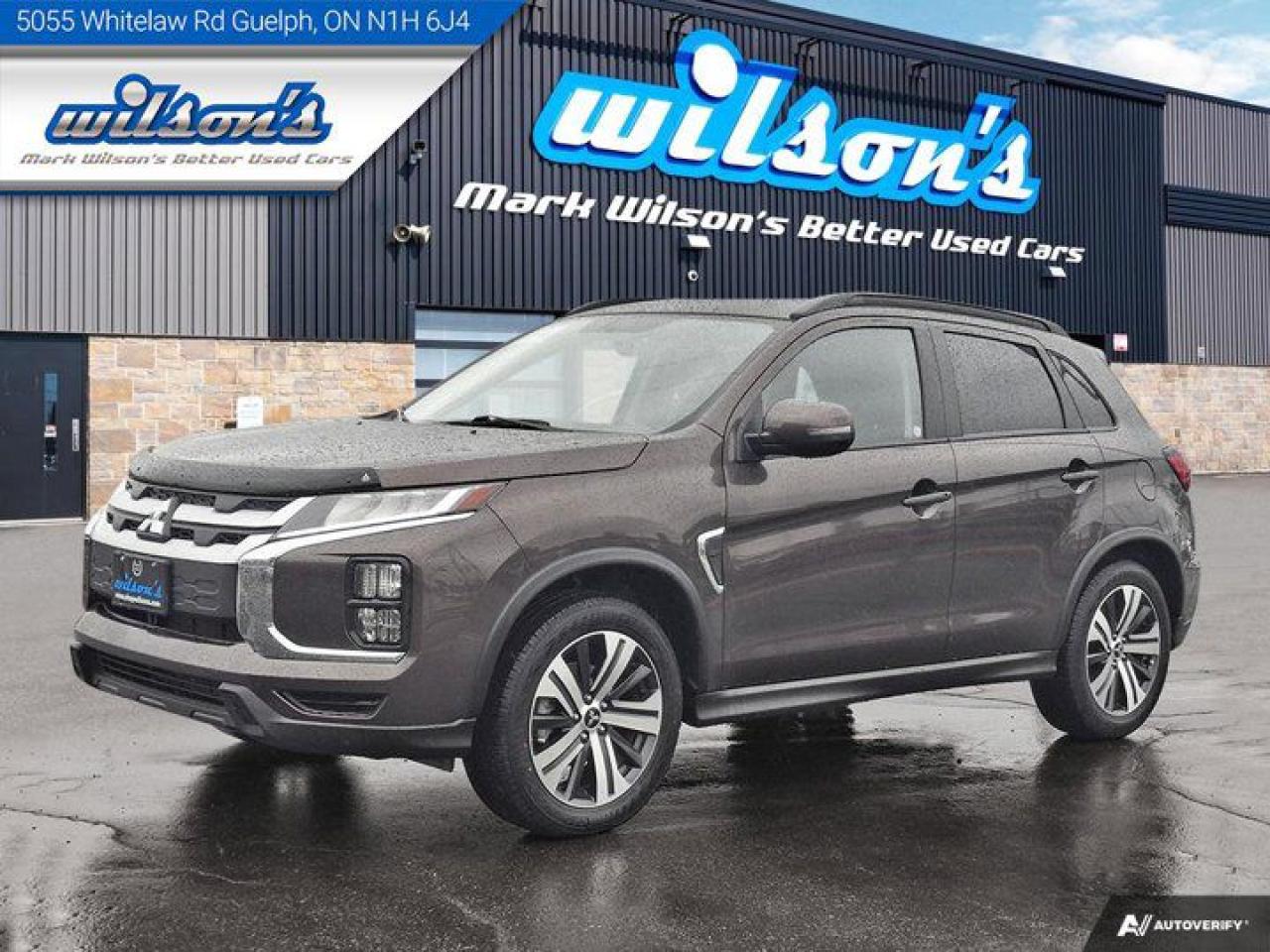 Used 2023 Mitsubishi RVR SEL AWC | Split Leather Suede | Heated Steering + Seats | Reverse Cam | Carplay | and More ! for sale in Guelph, ON