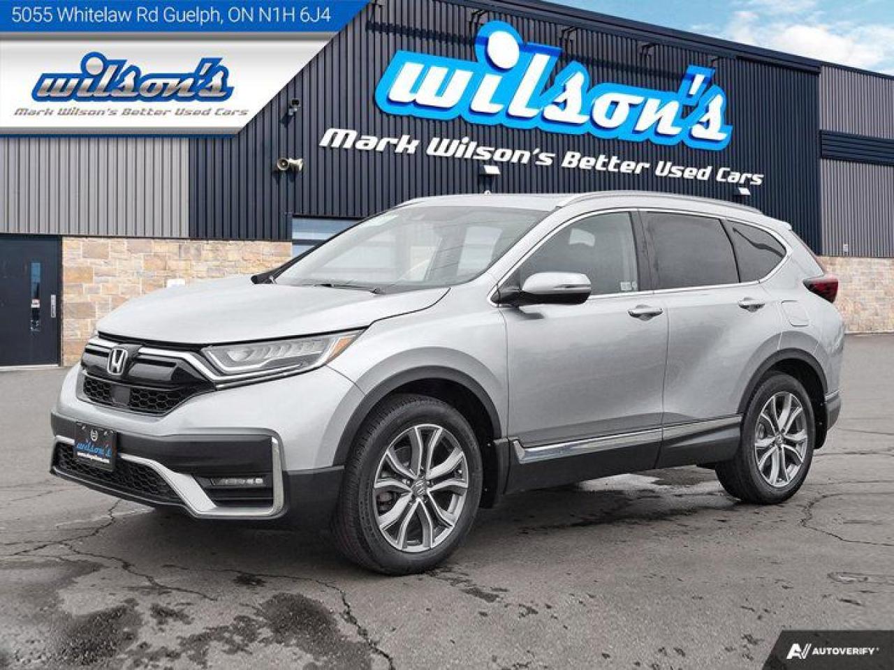 Used 2021 Honda CR-V Touring AWD | Leather | Sunroof | Nav | Adaptive Cruise | Rear Camera | Heated Steering & More ! for sale in Guelph, ON