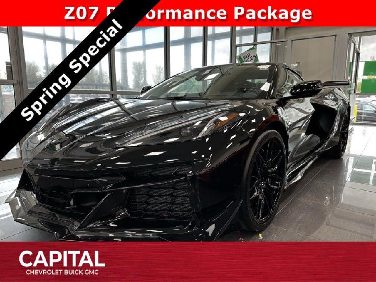 New 2025 Chevrolet Corvette Z06 3LZ for sale in Calgary, AB