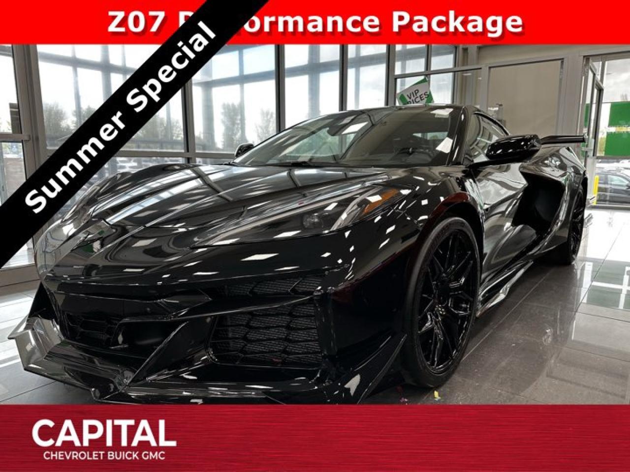 New 2025 Chevrolet Corvette Z06 3LZ for sale in Calgary, AB
