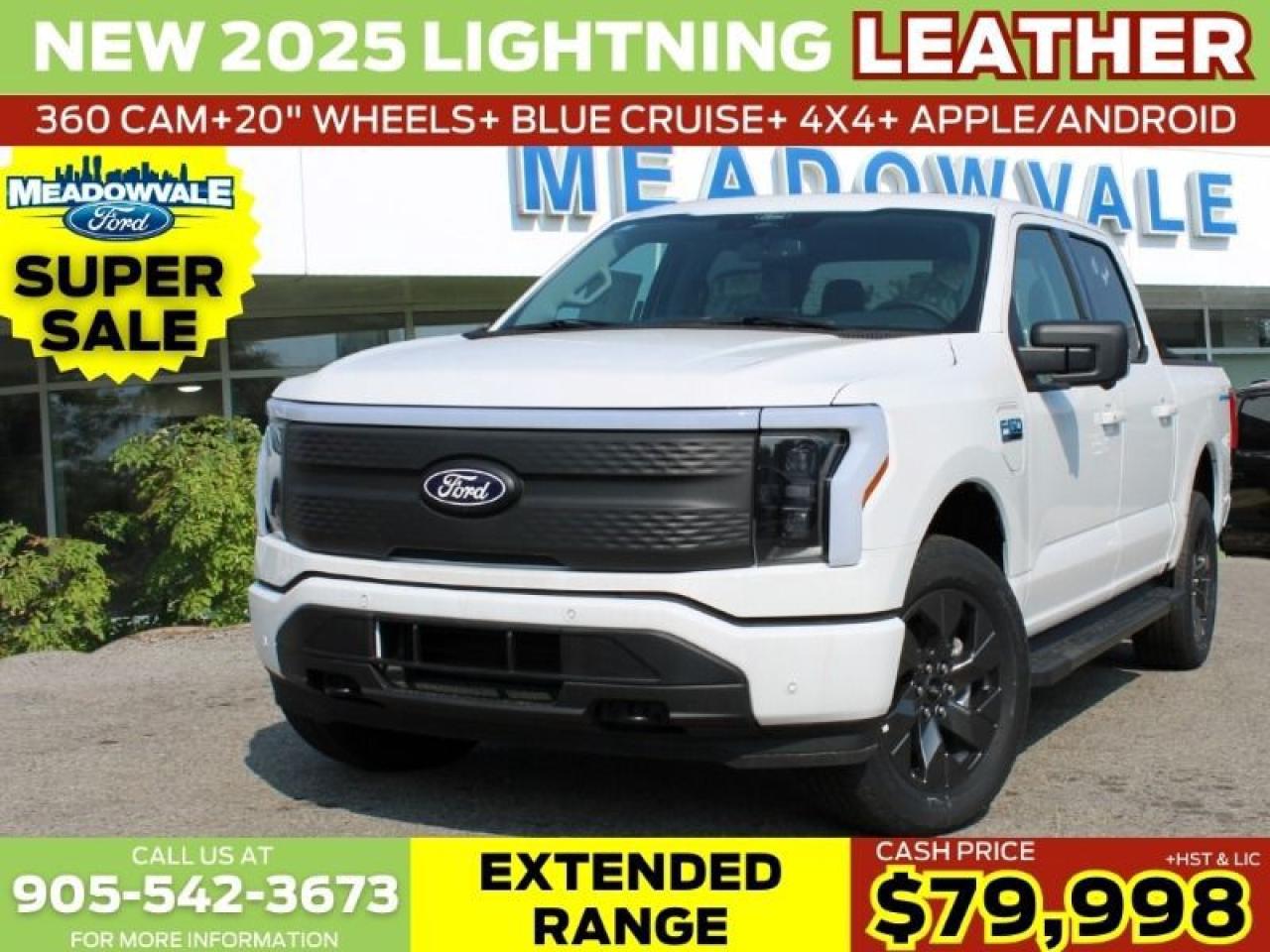 New 2025 Ford F-150 Lightning Flash for sale in Mississauga, ON