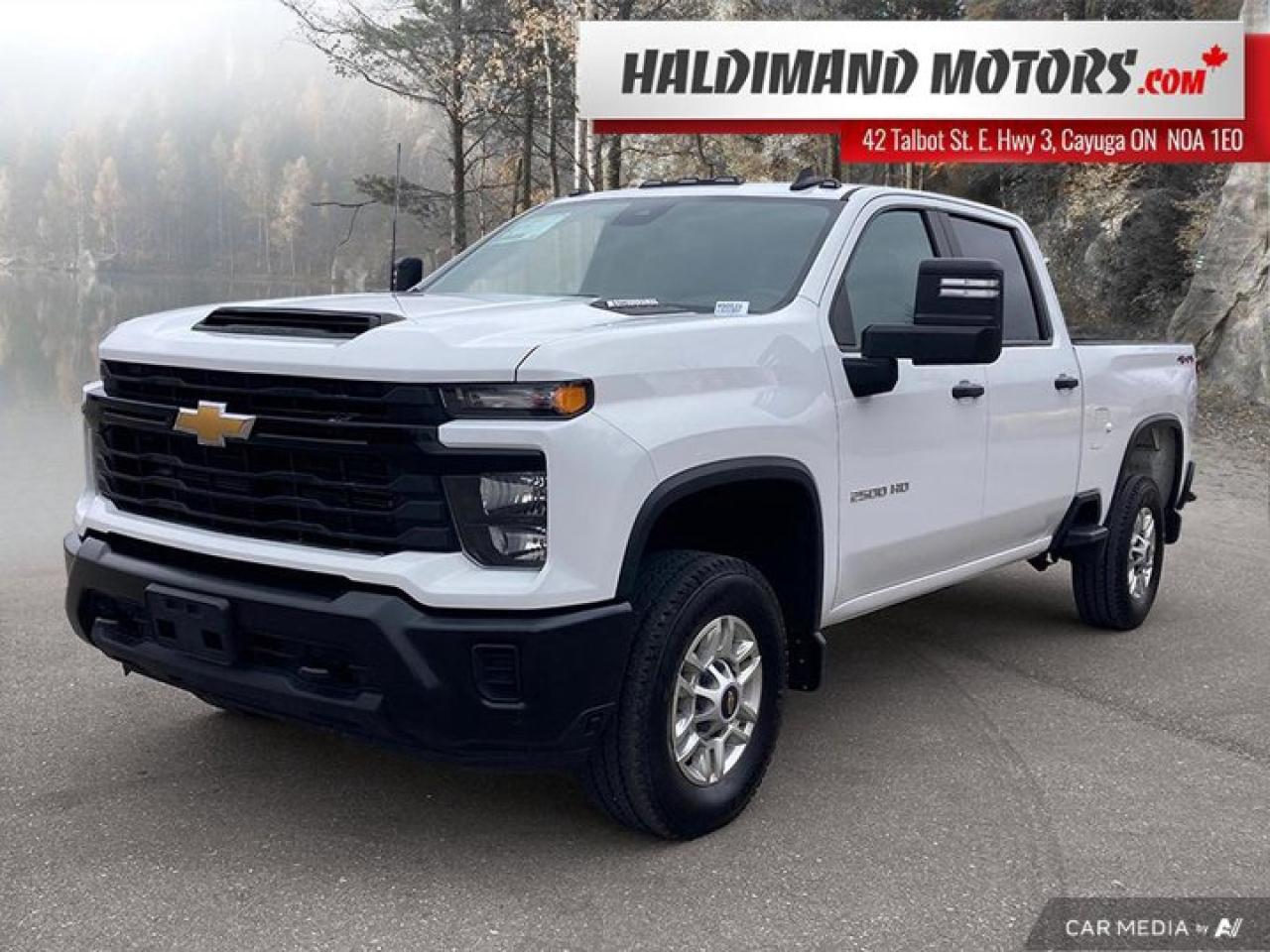 Used 2024 Chevrolet Silverado 2500 HD Work Truck for sale in Cayuga, ON