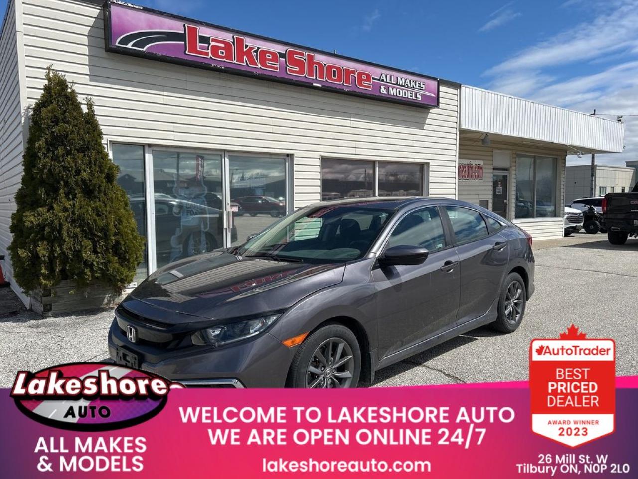 Used 2020 Honda Civic EX for sale in Tilbury, ON