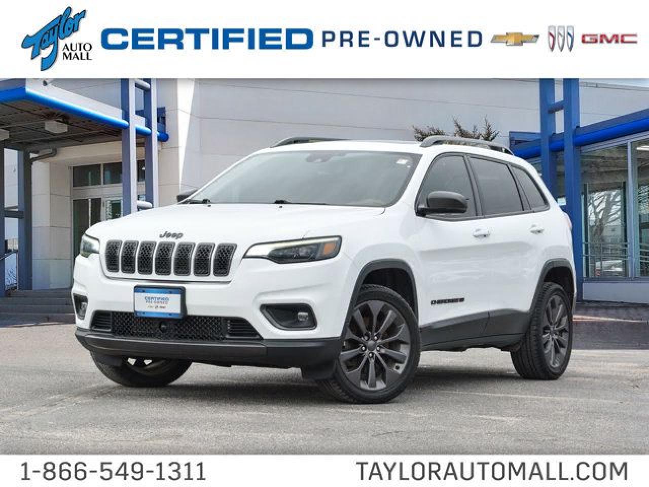 Used 2021 Jeep Cherokee 80th Anniversary- Sunroof - $189 B/W for sale in Kingston, ON