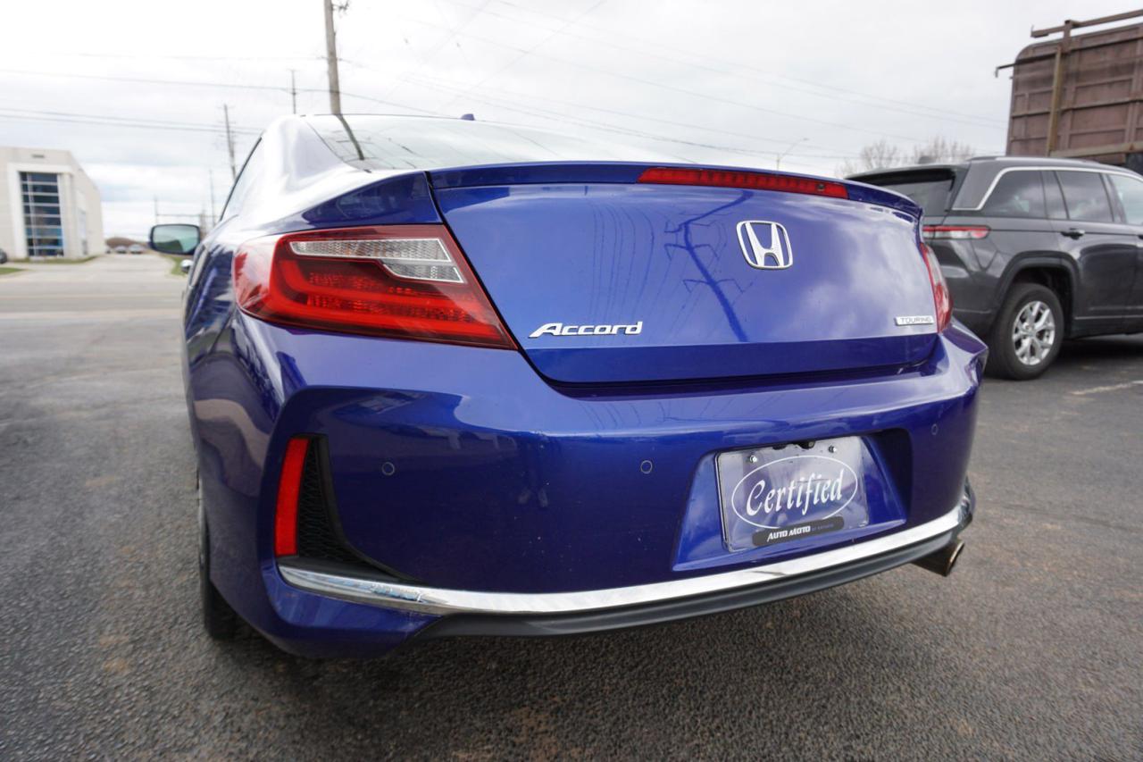 2017 Honda Accord 2.4L COUPE TOURING CERTIFIED *FREE ACCIDENT* NAV CAMERA HEATED LEATHER SUNROOF SENSORS BLUETOOTH ALLLOYS - Photo #5