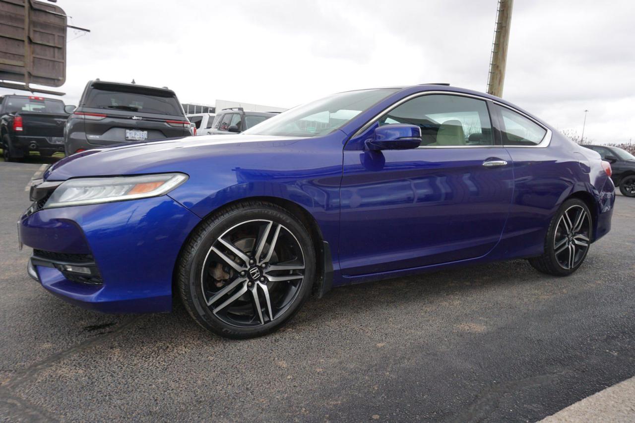 2017 Honda Accord 2.4L COUPE TOURING CERTIFIED *FREE ACCIDENT* NAV CAMERA HEATED LEATHER SUNROOF SENSORS BLUETOOTH ALLLOYS - Photo #3