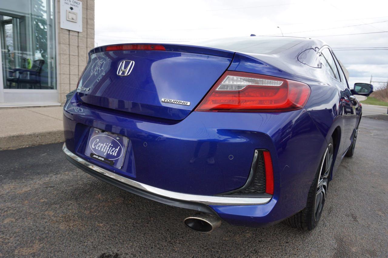 2017 Honda Accord 2.4L COUPE TOURING CERTIFIED *FREE ACCIDENT* NAV CAMERA HEATED LEATHER SUNROOF SENSORS BLUETOOTH ALLLOYS - Photo #6