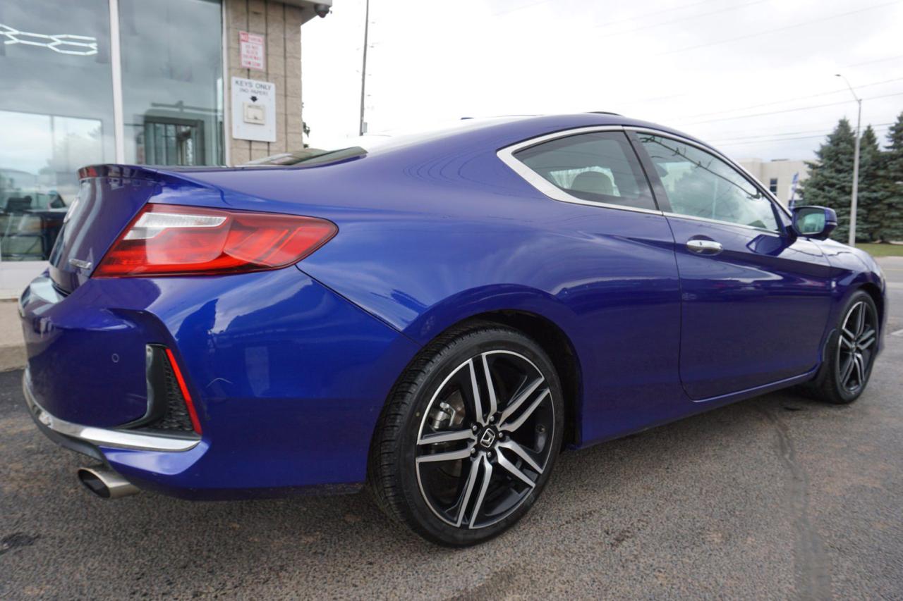 2017 Honda Accord 2.4L COUPE TOURING CERTIFIED *FREE ACCIDENT* NAV CAMERA HEATED LEATHER SUNROOF SENSORS BLUETOOTH ALLLOYS - Photo #7