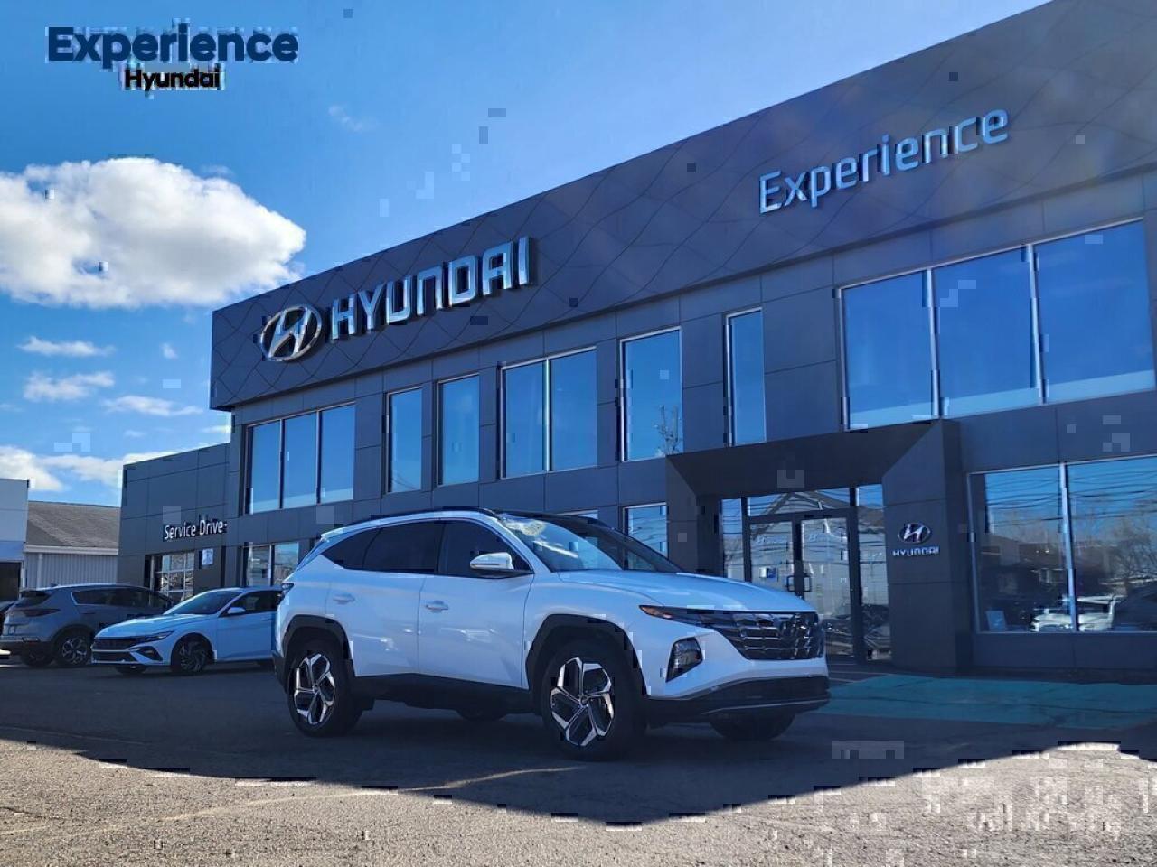 This well-equipped 2023 Hyundai Tucson Hybrid Luxury offers the perfect blend of performance and refinement. Powered by a fuel-efficient hybrid engine with all-wheel drive, it also comes loaded with premium features, including:

Leather seats

Panoramic sunroof

Heated front and rear seats

Heated steering wheel

10.25 touchscreen with navigation

Apple CarPlay & Android Auto

Blind-spot collision-avoidance assist

Power liftgate

One Owner! Clean Carfax! Fresh MVI 139 recently done!

Visit Us Today 
Come in for a quick visit at Experience Hyundai, 15 Mount Edward Rd, Charlottetown, PE C1A 5R7 to claim your Hyundai Tucson Hybrid!
 Were PEIs Premier Credit Specialists! Good poor, bad, or new credit? Divorced? Self-Employed? We have you covered! Our Credit Specialists are on standby 24/7 to help get you behind the wheel today! APPLY FOR YOUR PRE-APPROVAL TODAY - https://www.steeleadvantagefinancing.com/7182