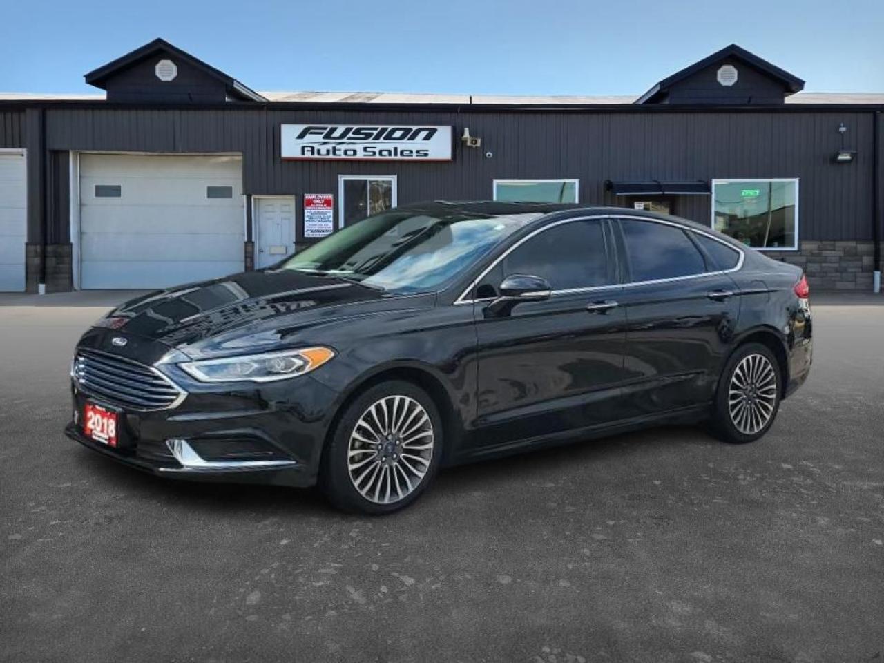 2018 Ford Fusion SE-LEATHER-SUNROOF-NAVIGATION-REMOTE START