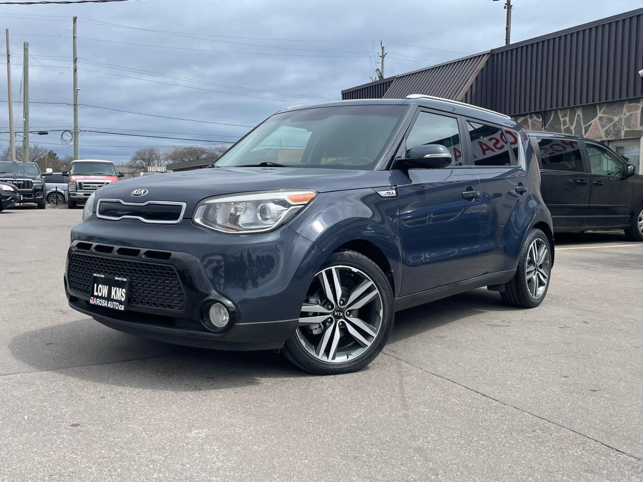 Used 2015 Kia Soul One Owner Auto SX Luxury Leather Camera New brakes for sale in Oakville, ON