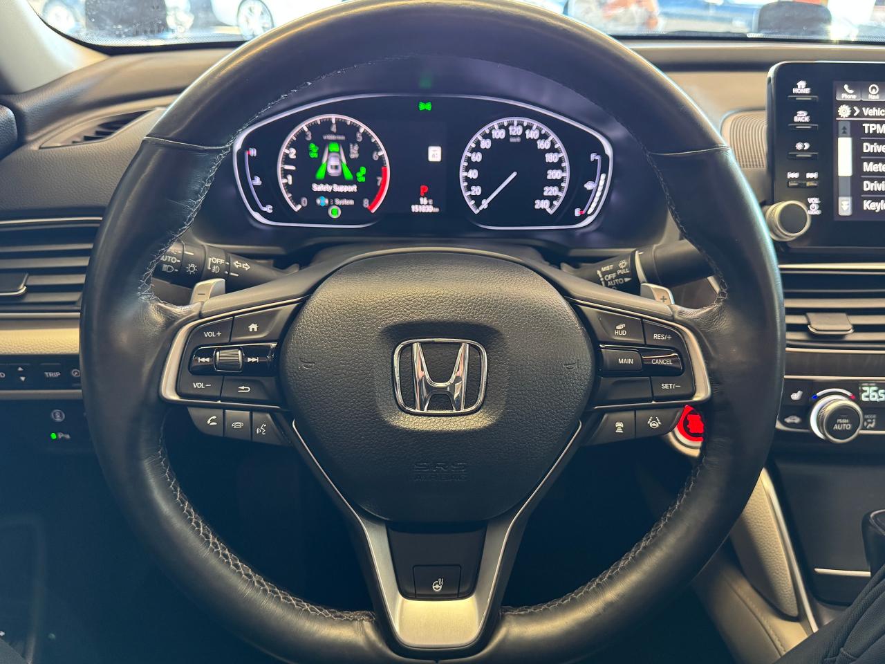 2019 Honda Accord Touring 1.5T+HUD+Cooled Leather+GPS+Lane Keep - Photo #16