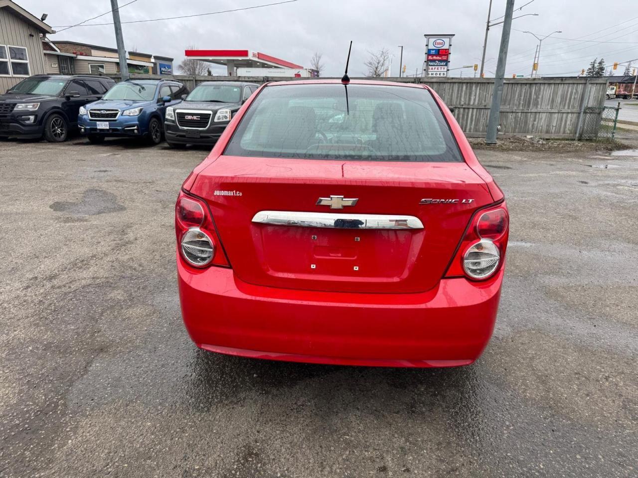2012 Chevrolet Sonic LT, AUTO, 4 CYL, ONLY 139KMS, RUNS WELL, AS IS - Photo #4