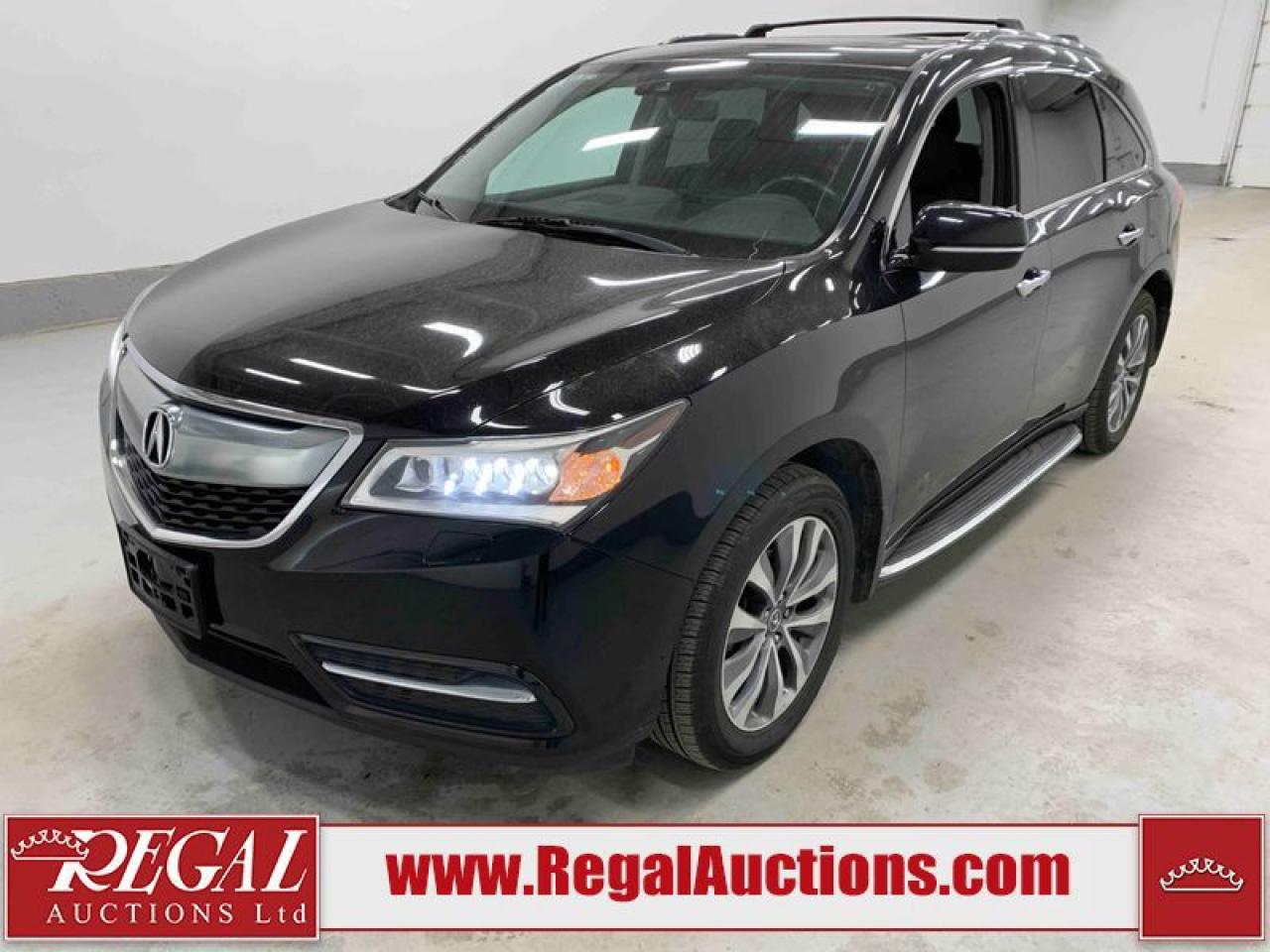 Used 2016 Acura MDX  for sale in Calgary, AB