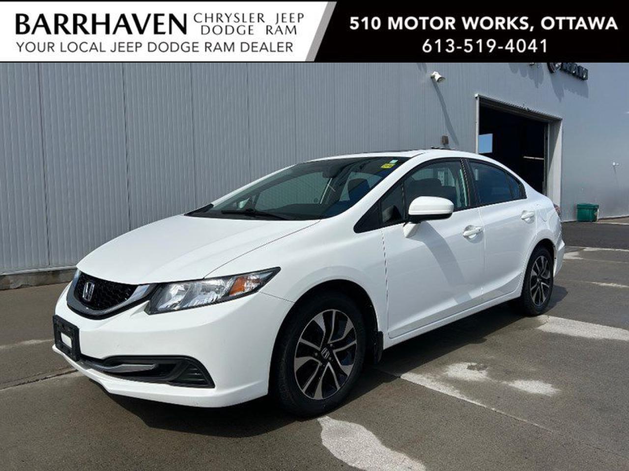 Used 2014 Honda Civic EX | 5-Speed | Sunroof | Low KM's for sale in Ottawa, ON