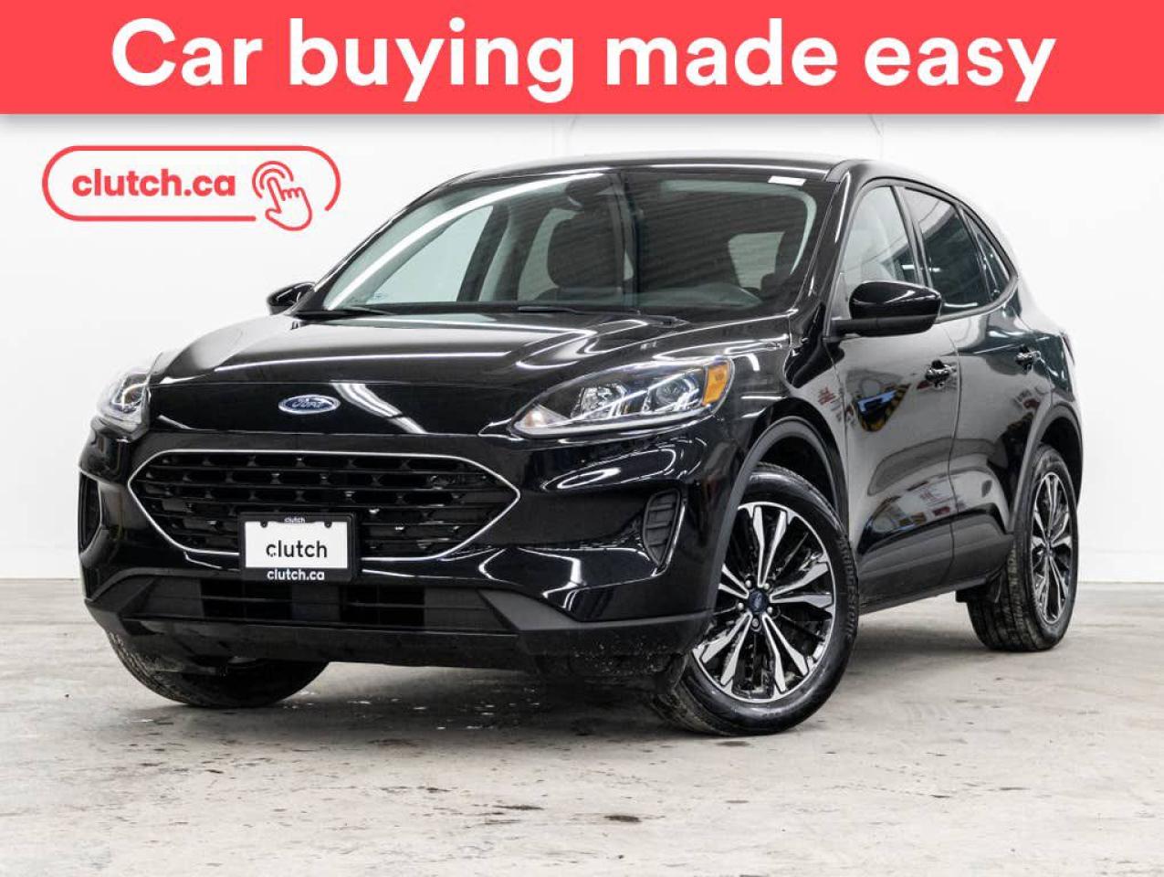 Used 2021 Ford Escape SE AWD w/Apple Carplay & Android Auto, Heated Front Seats, Backup Cam for sale in Toronto, ON