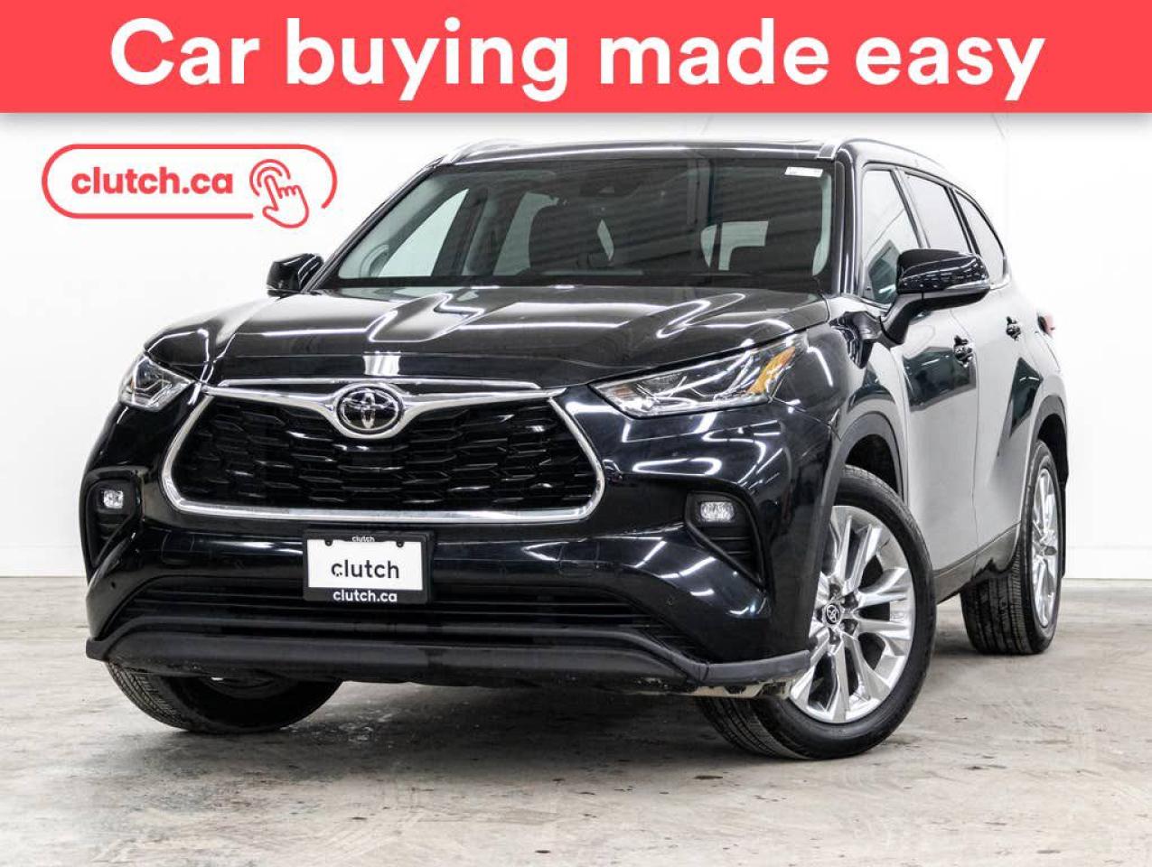 Used 2020 Toyota Highlander Limited w/Apple Carplay & Android Auto, Heated Front Seats, Backup Cam for sale in Toronto, ON